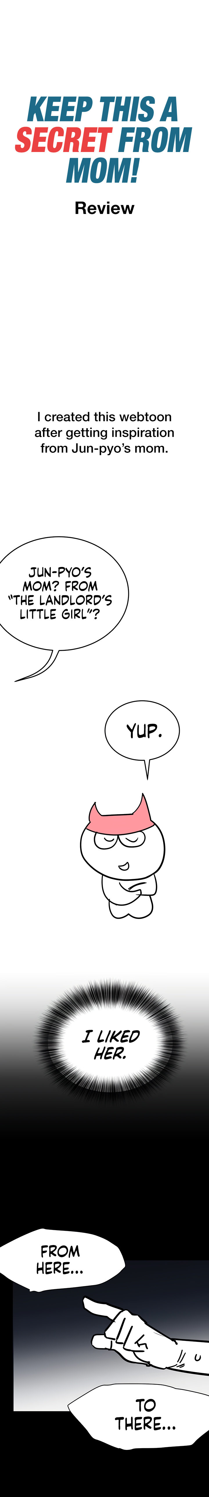 Keep it a Secret from Your Mother! - Chapter 100.5 Page 1