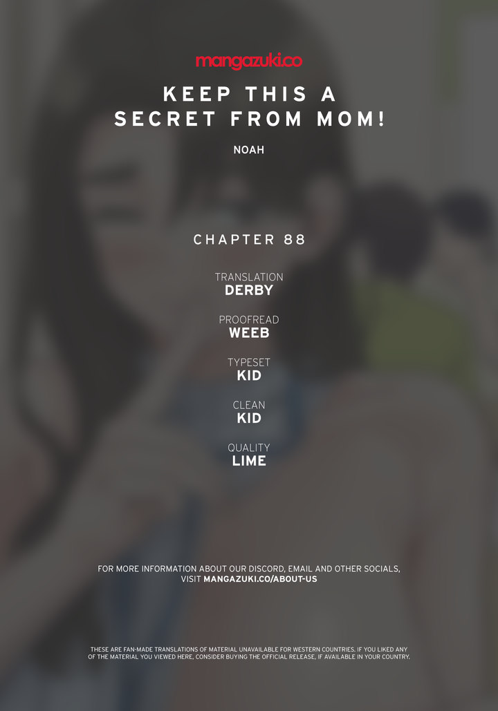 Keep it a Secret from Your Mother! - Chapter 88 Page 1