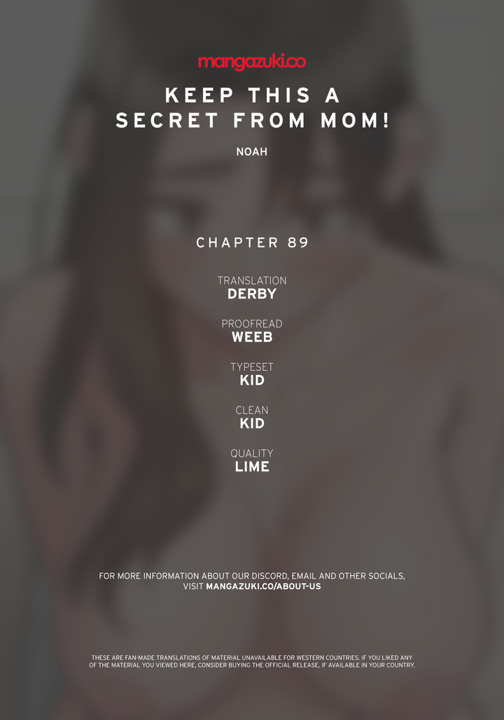 Keep it a Secret from Your Mother! - Chapter 89 Page 1