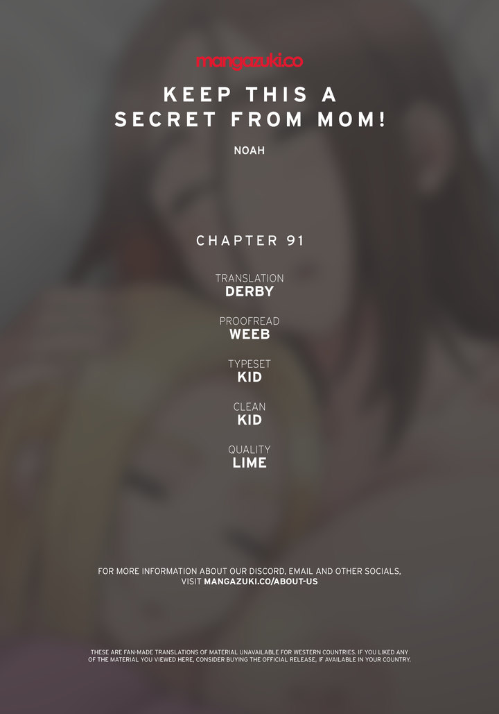 Keep it a Secret from Your Mother! - Chapter 91 Page 1