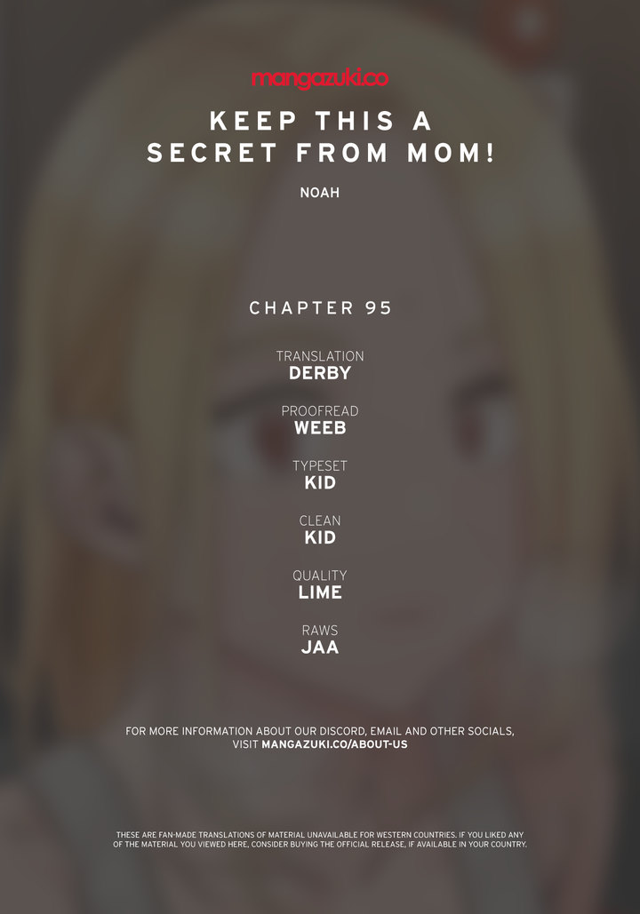 Keep it a Secret from Your Mother! - Chapter 95 Page 1