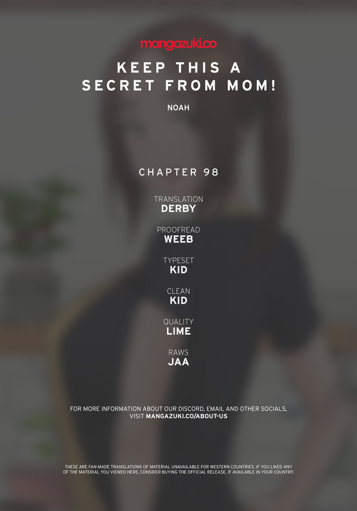 Keep it a Secret from Your Mother! - Chapter 98 Page 1