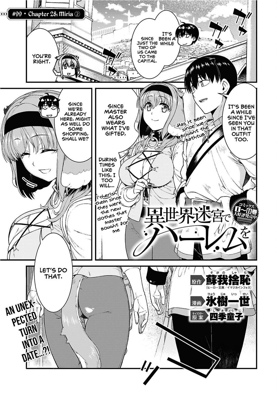 Isekai Meikyuu de Harem wo - Chapter 99 Page 2