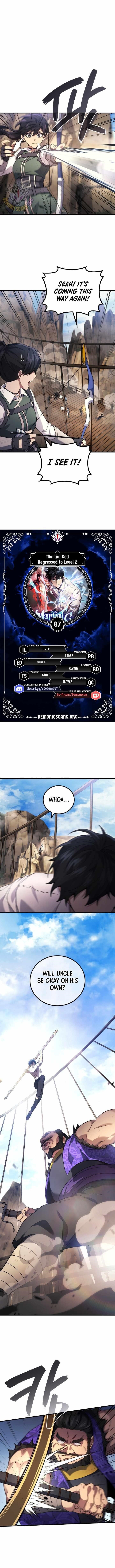 Martial God Regressed to Level 2 - Chapter 87 Page 1