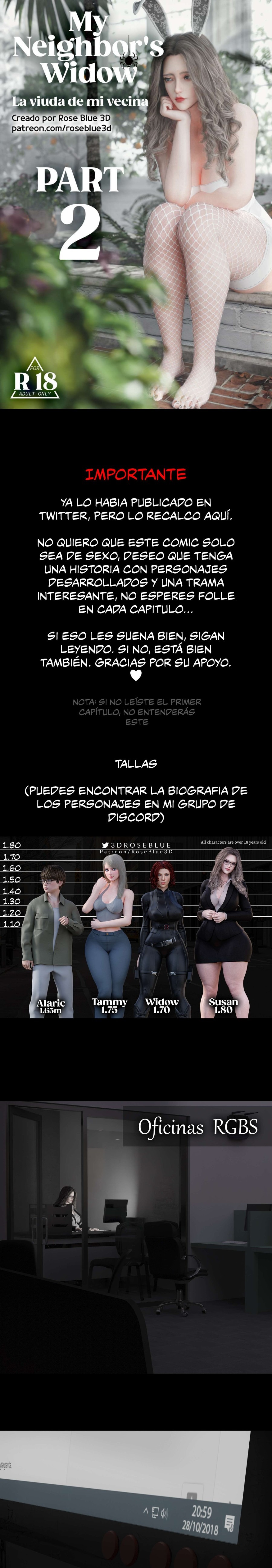 My Neighbor's Widow - Chapter 2 Page 1