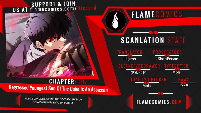 The Regressed Son of a Duke is an Assassin - Chapter 107 Page 1