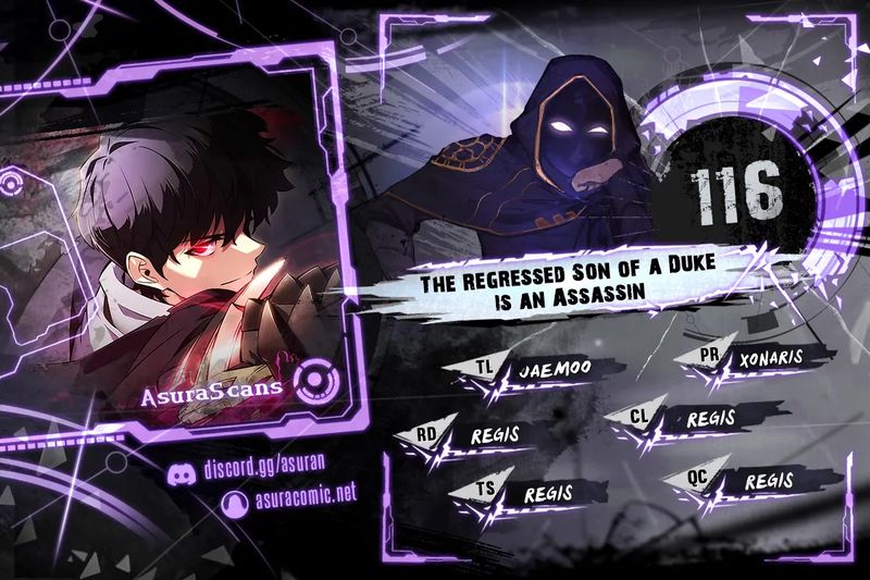 The Regressed Son of a Duke is an Assassin - Chapter 116 Page 1