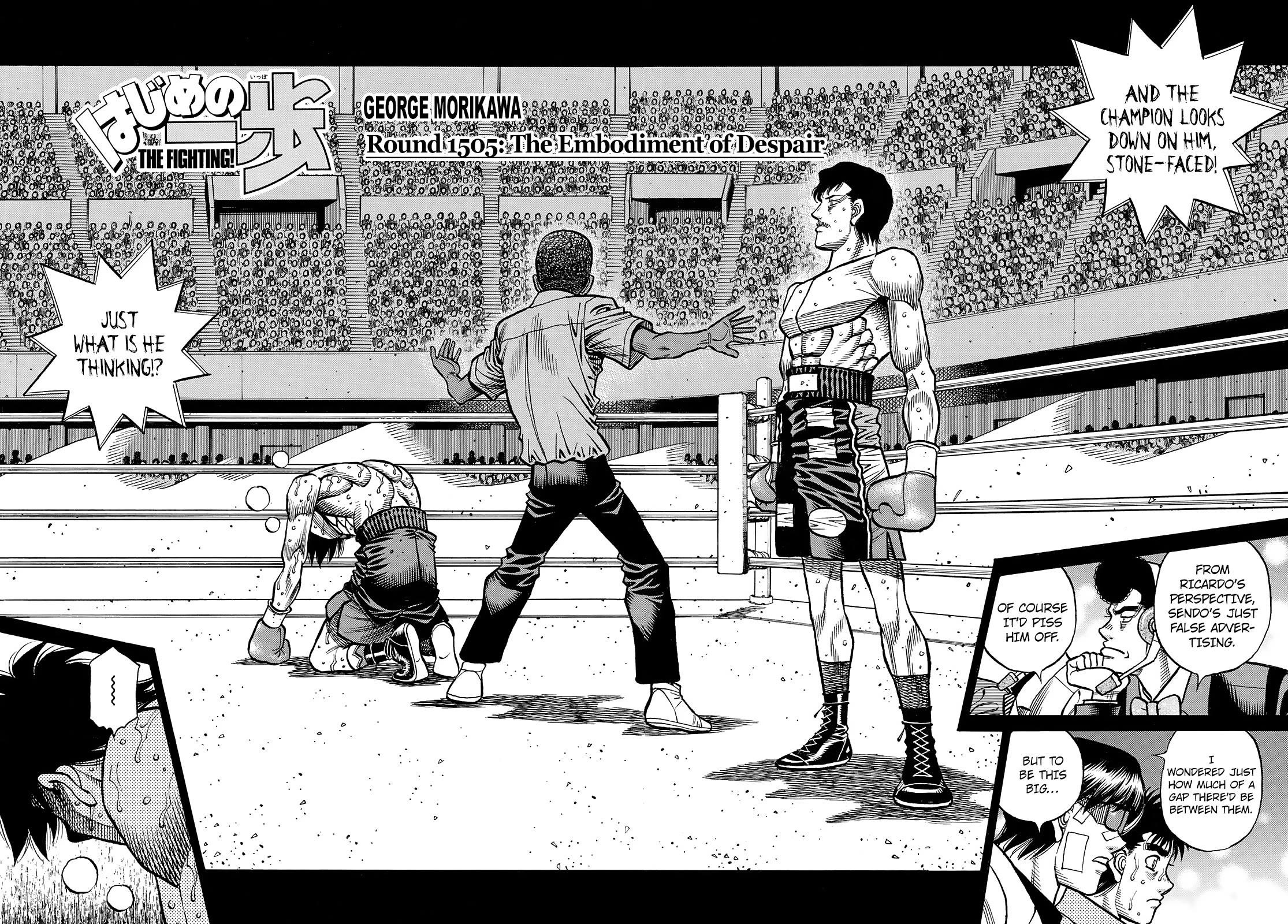 Hajime no Ippo - Chapter 1505 Page 3