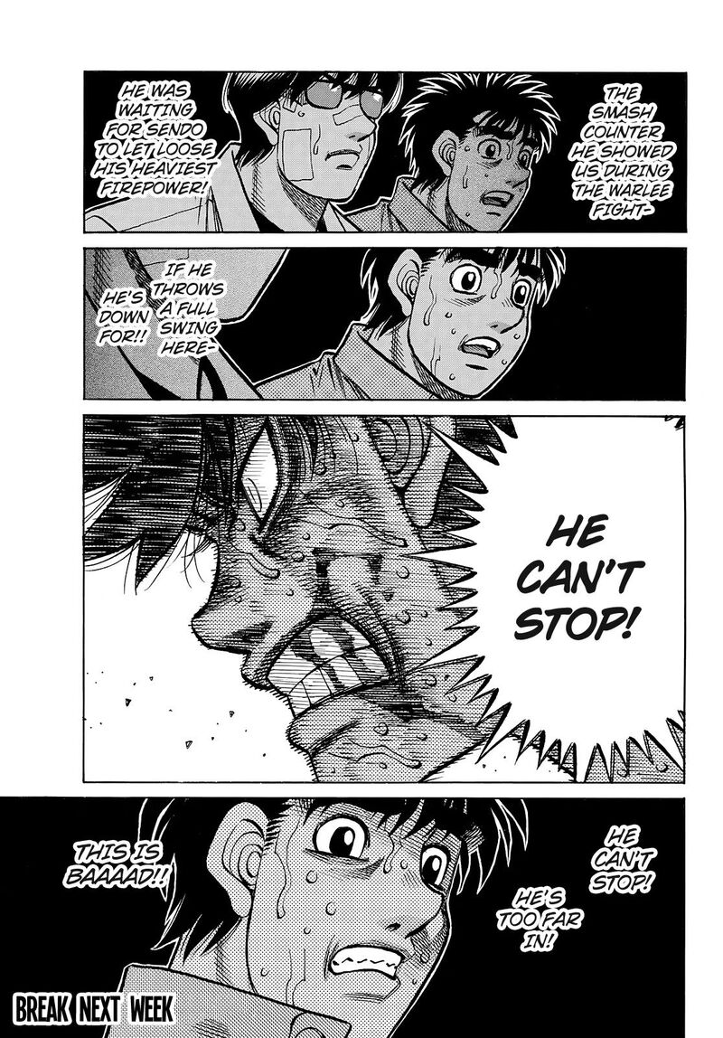 Hajime no Ippo - Chapter 1514 Page 13