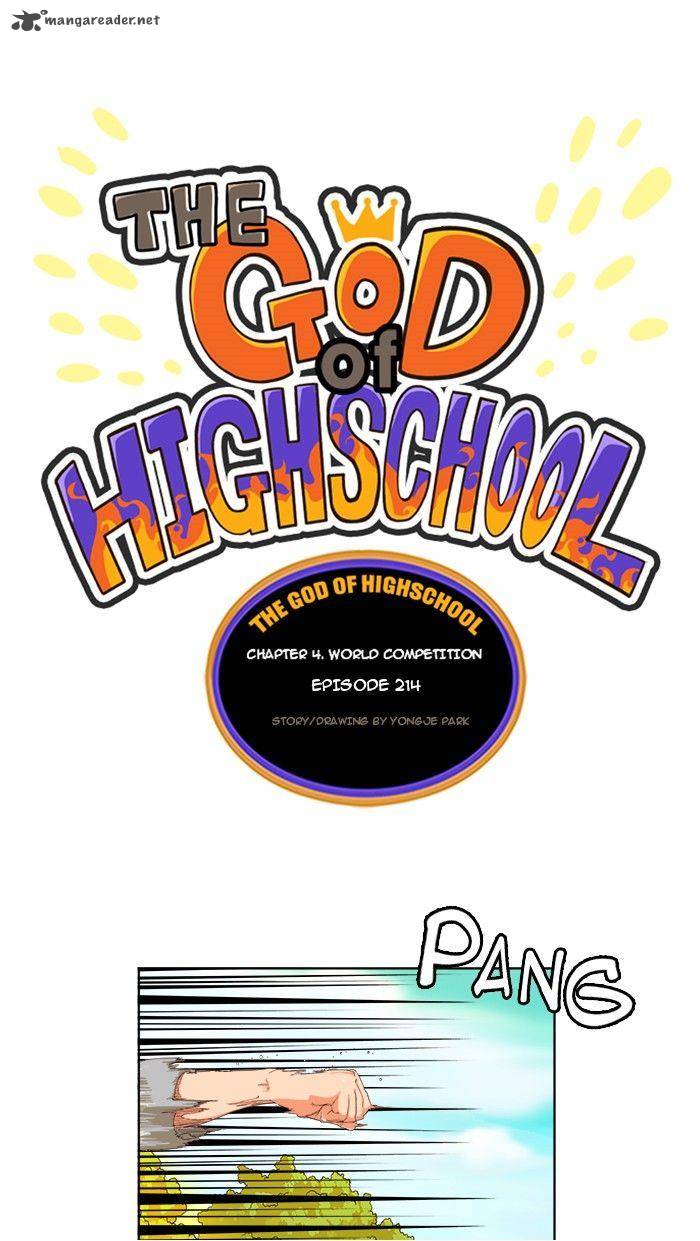 The God of High School - Chapter 214 Page 1