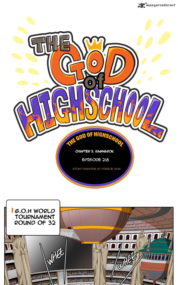 The God of High School - Chapter 218 Page 1