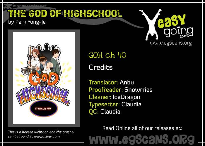 The God of High School - Chapter 40 Page 2