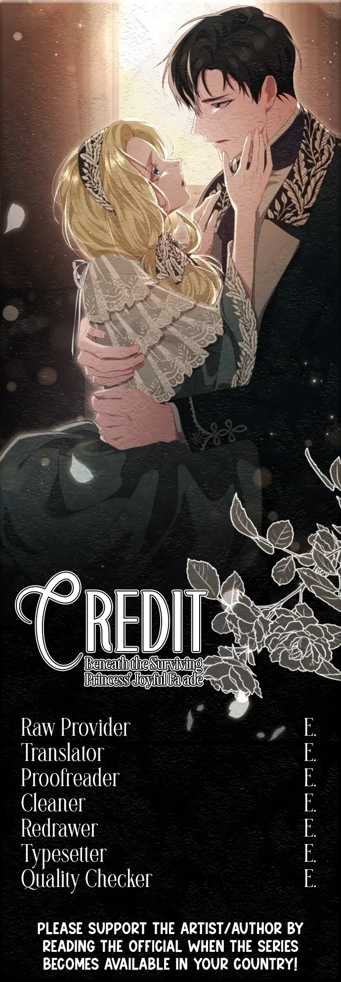 Beneath the Surviving Princess Joyful Facade - Chapter 43 Page 1