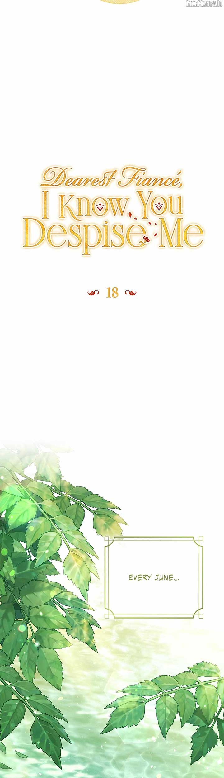 Dearest Fiancé, I Know You Despise Me [Official] - Chapter 18 Page 13