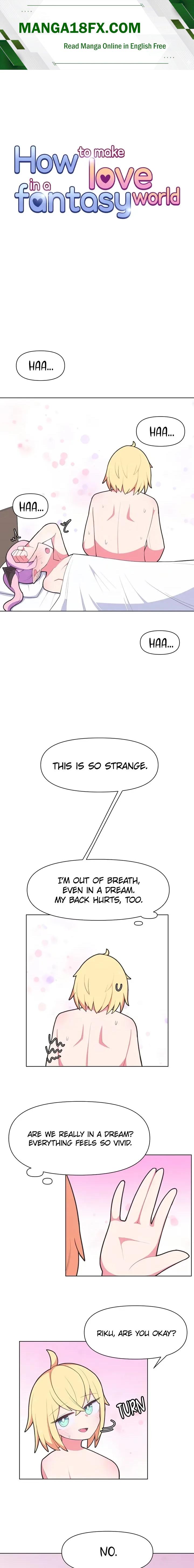 How to Make Love in a Fantasy World - Chapter 28 Page 1