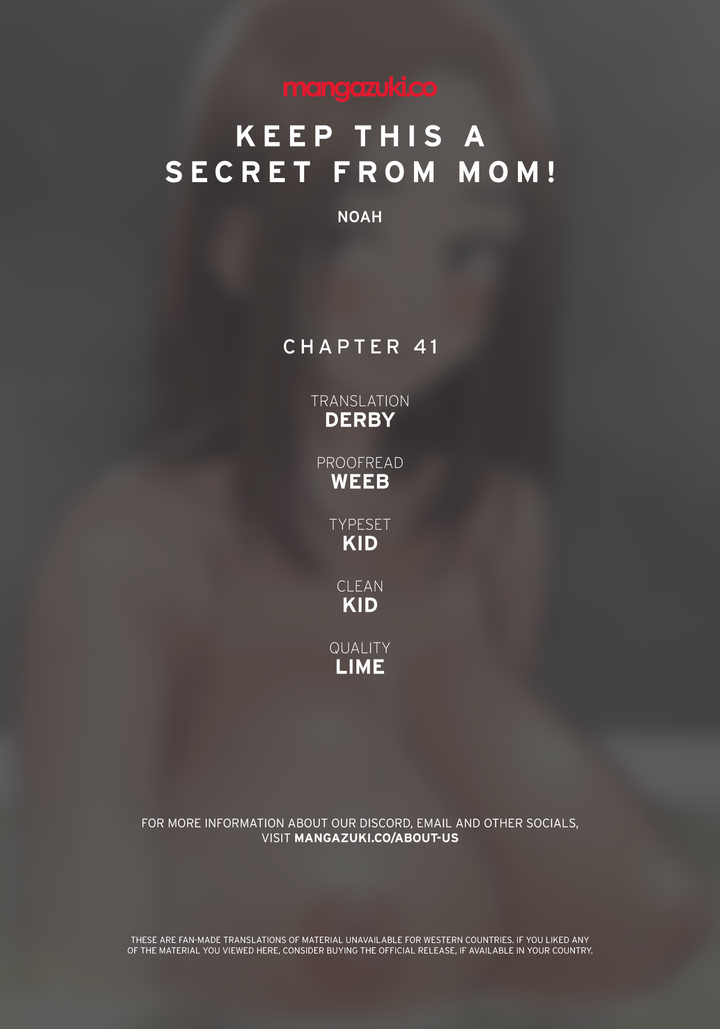 Keep it a Secret from Your Mother! - Chapter 41 Page 1