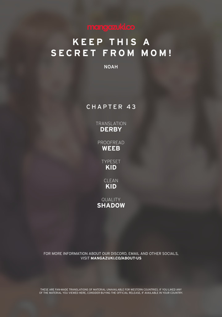 Keep it a Secret from Your Mother! - Chapter 43 Page 1
