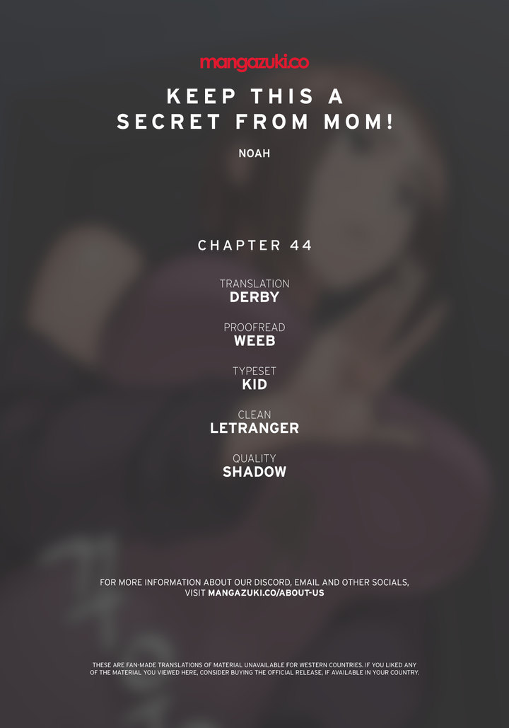 Keep it a Secret from Your Mother! - Chapter 44 Page 1