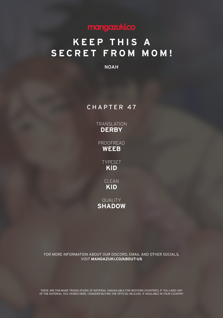 Keep it a Secret from Your Mother! - Chapter 47 Page 1
