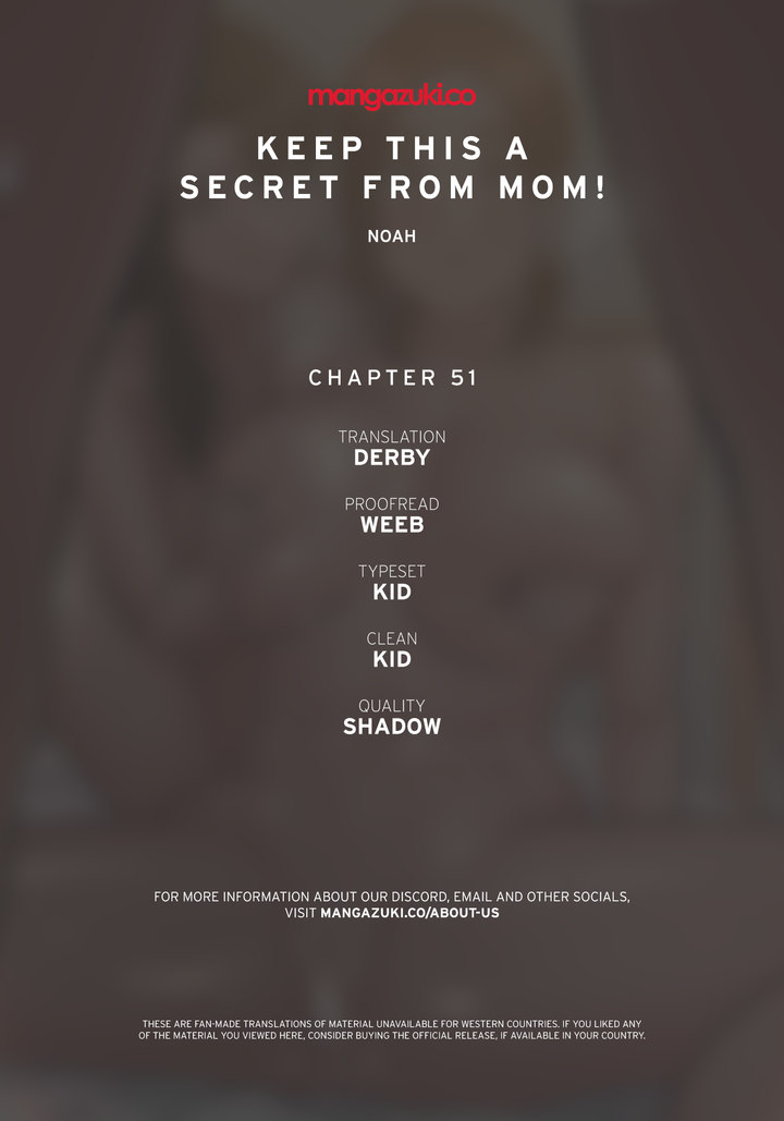 Keep it a Secret from Your Mother! - Chapter 51 Page 1