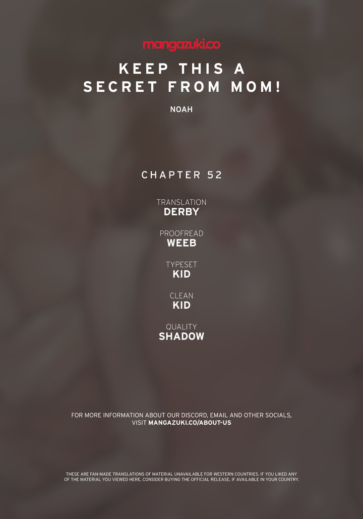 Keep it a Secret from Your Mother! - Chapter 52 Page 1