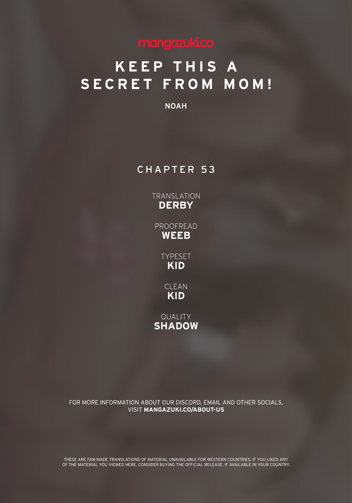Keep it a Secret from Your Mother! - Chapter 53 Page 1