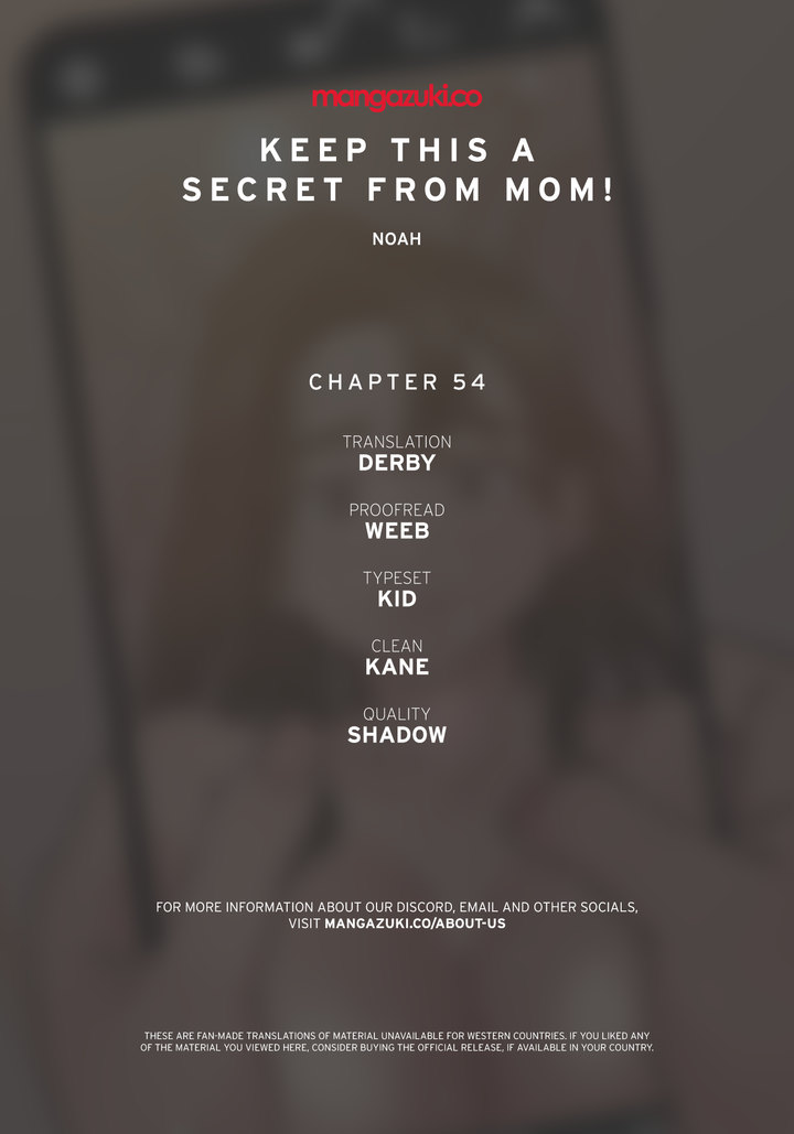 Keep it a Secret from Your Mother! - Chapter 54 Page 1