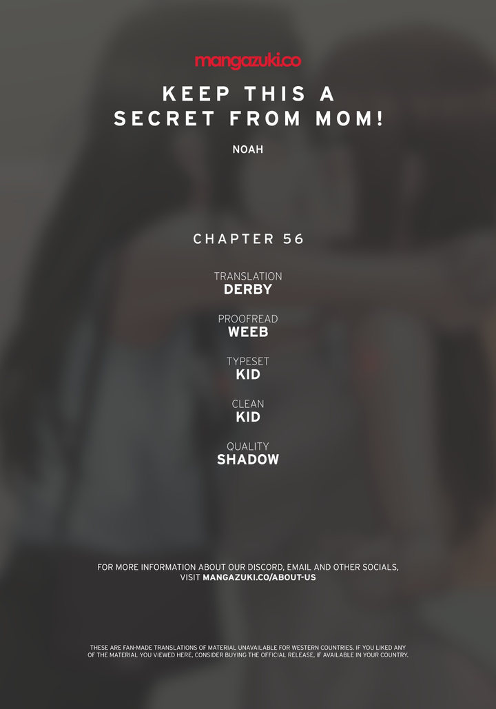 Keep it a Secret from Your Mother! - Chapter 56 Page 1