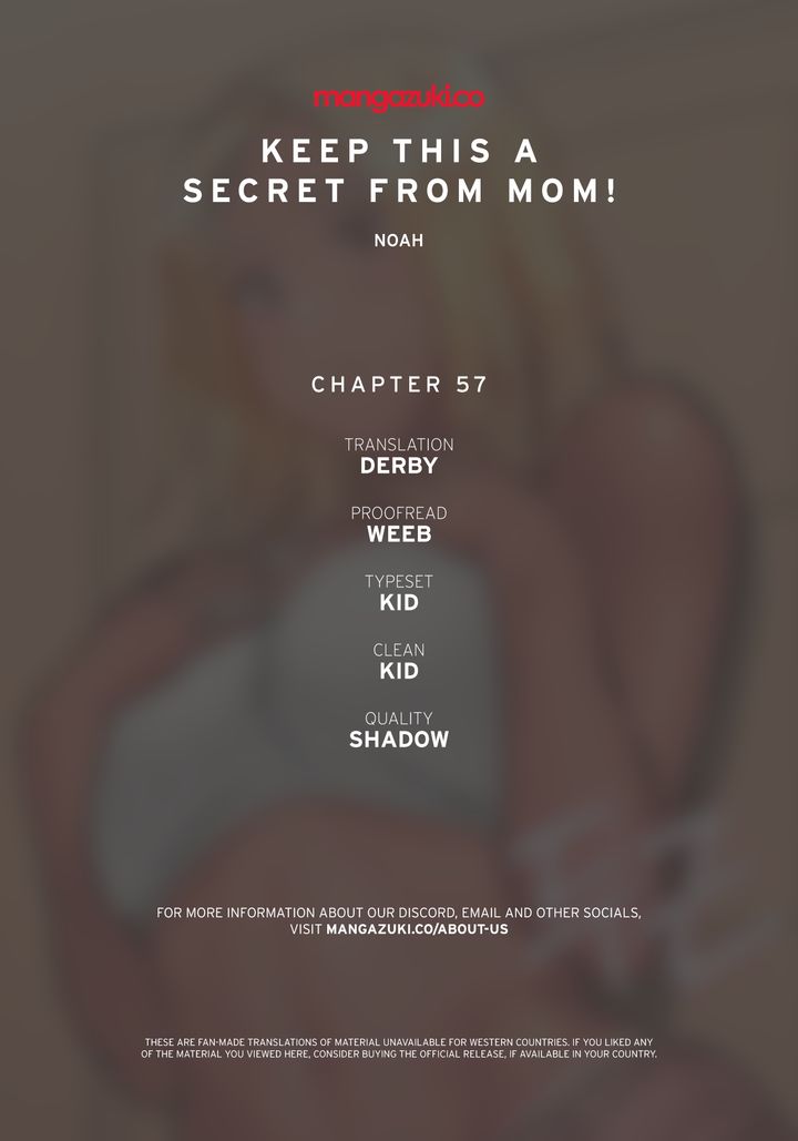 Keep it a Secret from Your Mother! - Chapter 57 Page 1