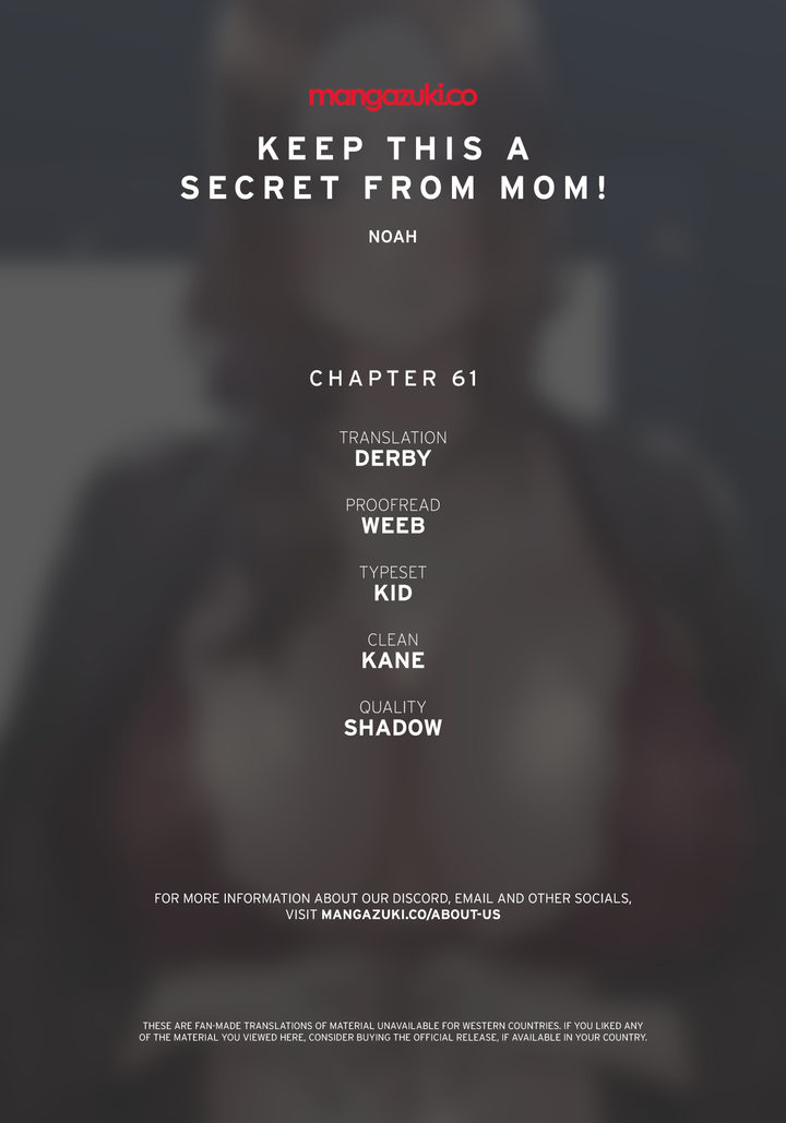 Keep it a Secret from Your Mother! - Chapter 61 Page 1