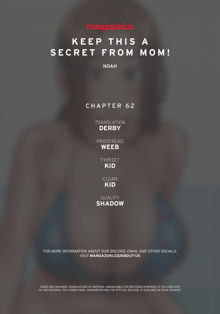 Keep it a Secret from Your Mother! - Chapter 62 Page 1