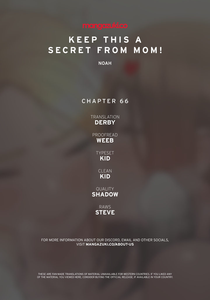 Keep it a Secret from Your Mother! - Chapter 66 Page 1