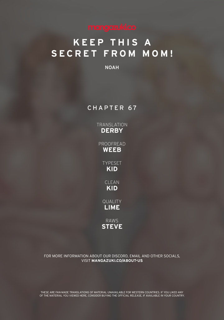 Keep it a Secret from Your Mother! - Chapter 67 Page 1