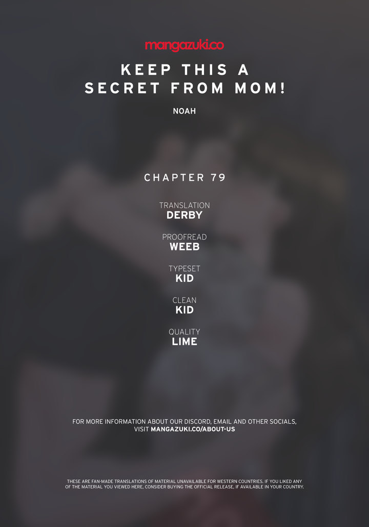 Keep it a Secret from Your Mother! - Chapter 79 Page 1