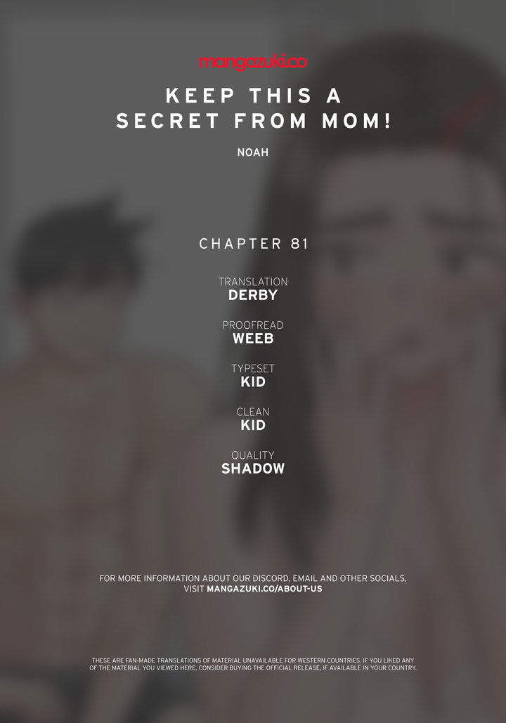 Keep it a Secret from Your Mother! - Chapter 81 Page 1