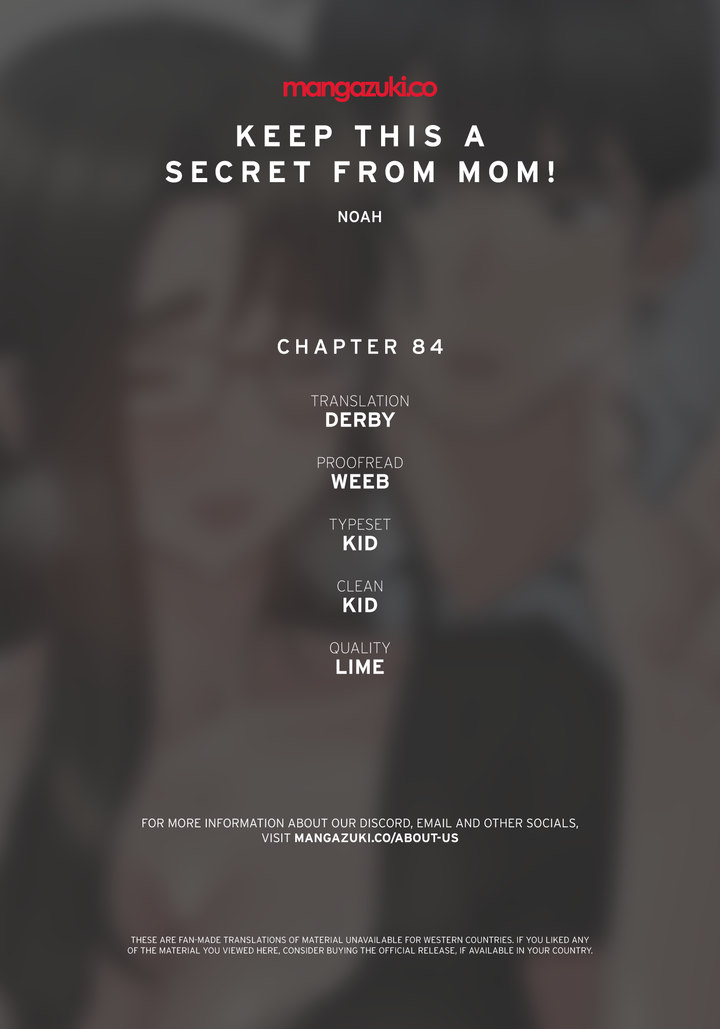 Keep it a Secret from Your Mother! - Chapter 84 Page 1