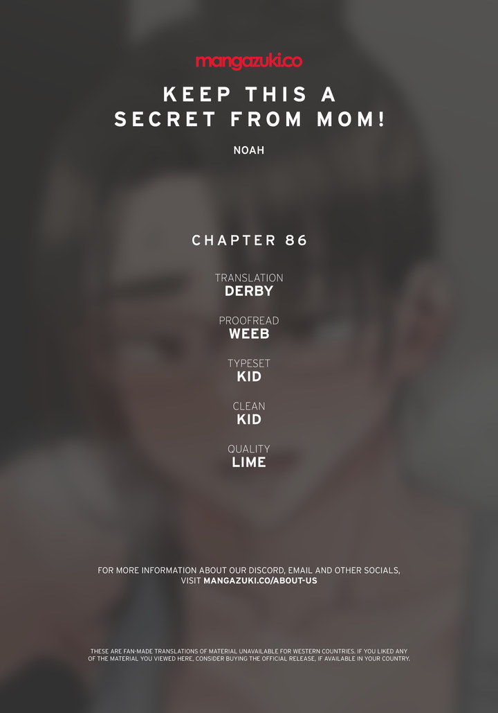 Keep it a Secret from Your Mother! - Chapter 86 Page 1