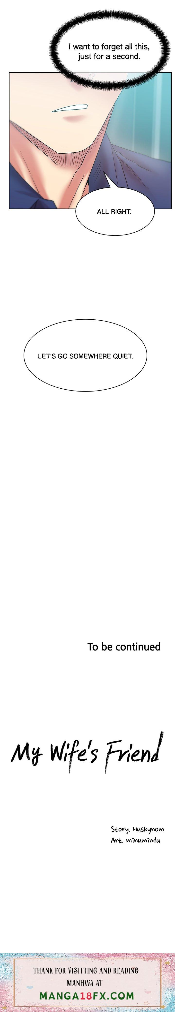 My Wife’s Friend - Chapter 63 Page 30