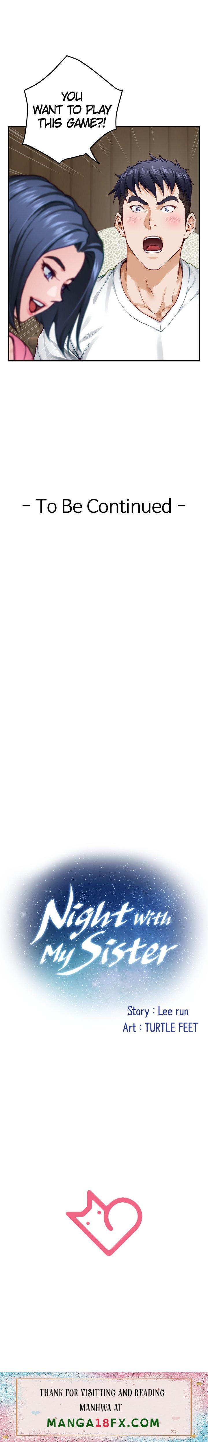 Night With My Sister - Chapter 21 Page 34