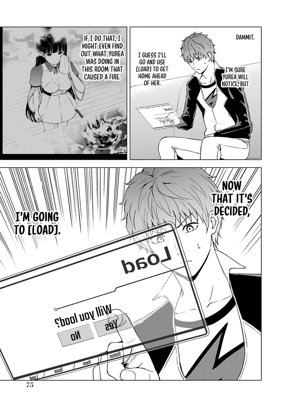 Ore no Genjitsu wa Renai Game?? ka to Omottara Inochigake no Game datta - Chapter 74 Page 25