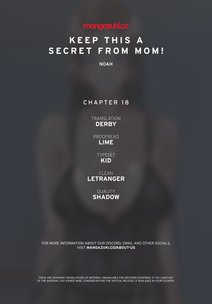 Keep it a Secret from Your Mother! - Chapter 18 Page 1