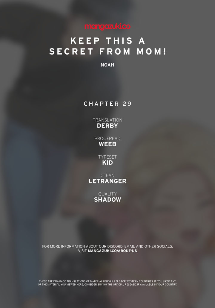 Keep it a Secret from Your Mother! - Chapter 29 Page 1