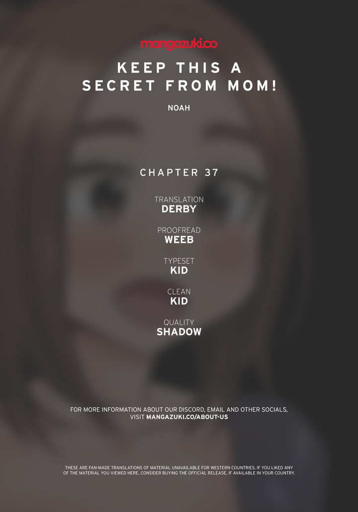 Keep it a Secret from Your Mother! - Chapter 37 Page 1