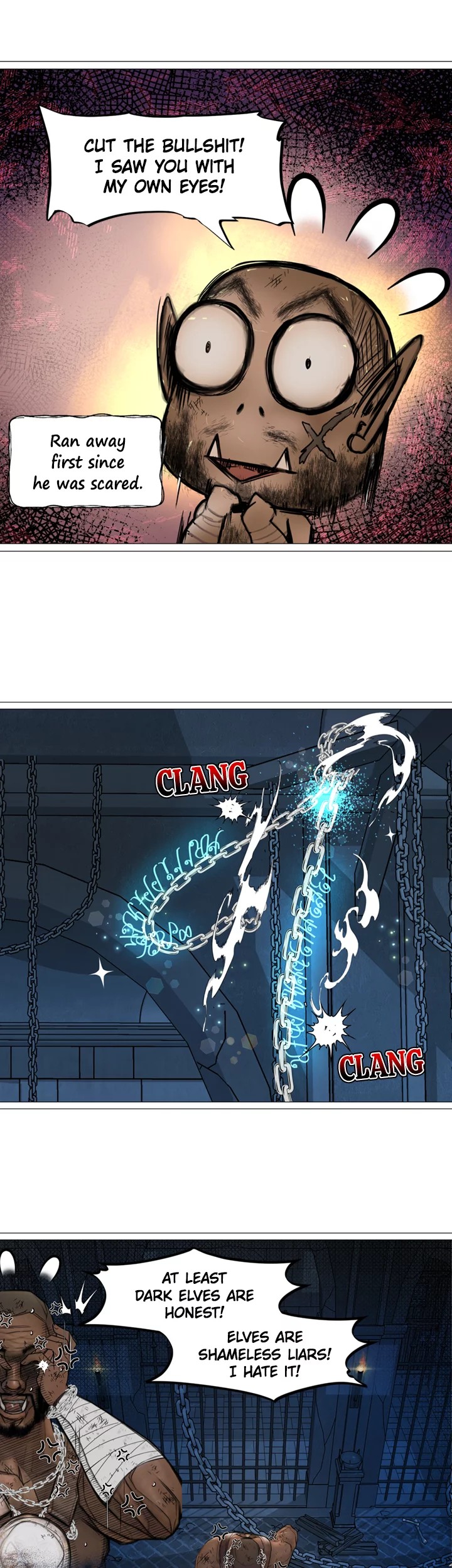 The DARK ELF QUEEN and the SLAVE ORC - Chapter 21 Page 11