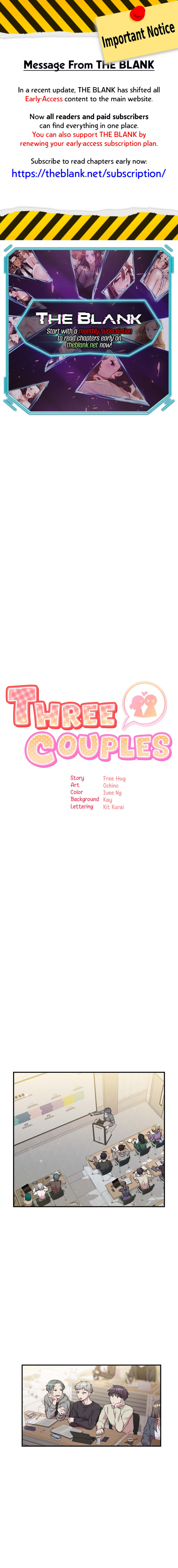 Three’s a Couple - Chapter 4 Page 1