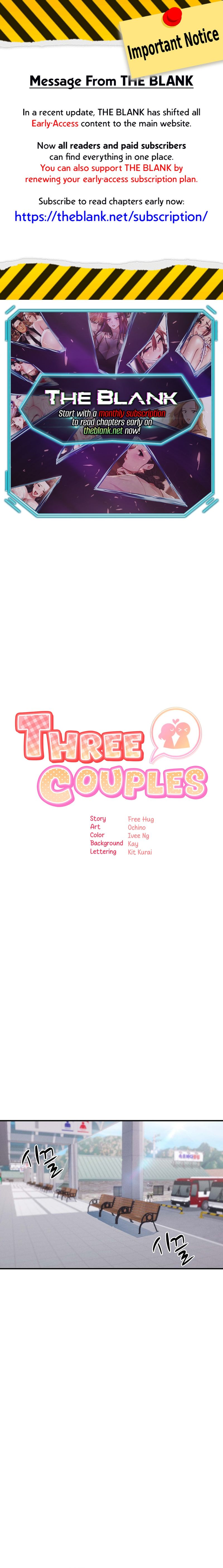 Three’s a Couple - Chapter 9 Page 1
