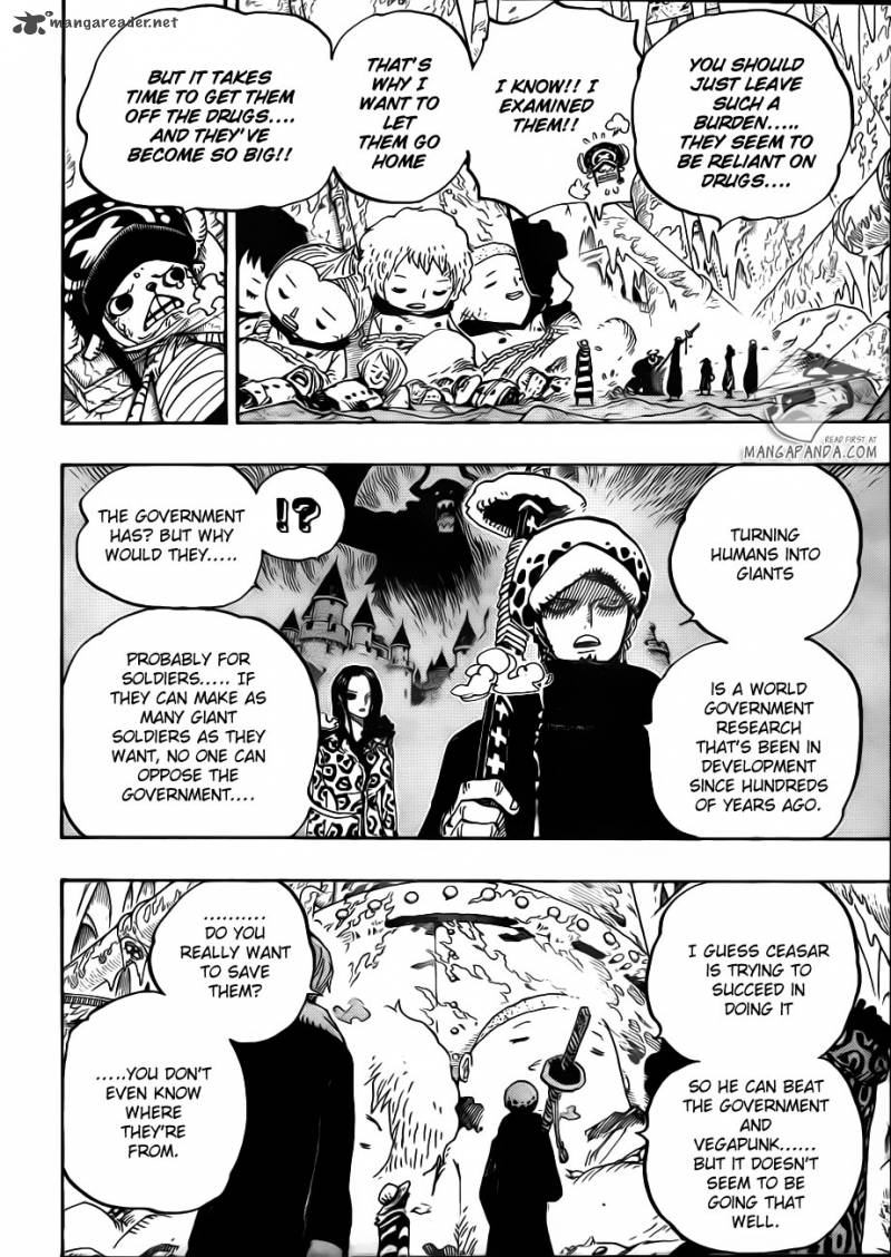 One Piece - Chapter 668 Page 8