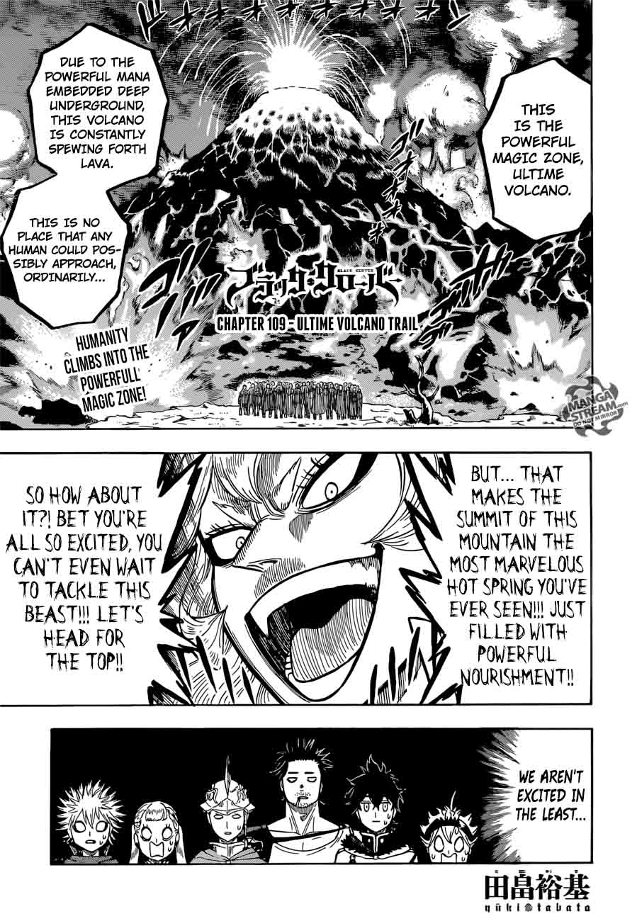 Black Clover - Chapter 109 Page 1